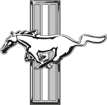 Free Icons Png - Ford Mustang Logo Png (518x518), Png Download
