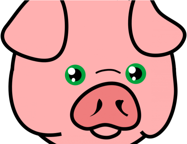 Cute Pig Clipart - Cabeza De Cerdo Png (640x480), Png Download