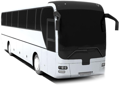 Motorcoach Services From National Charters - Bus (527x388), Png Download