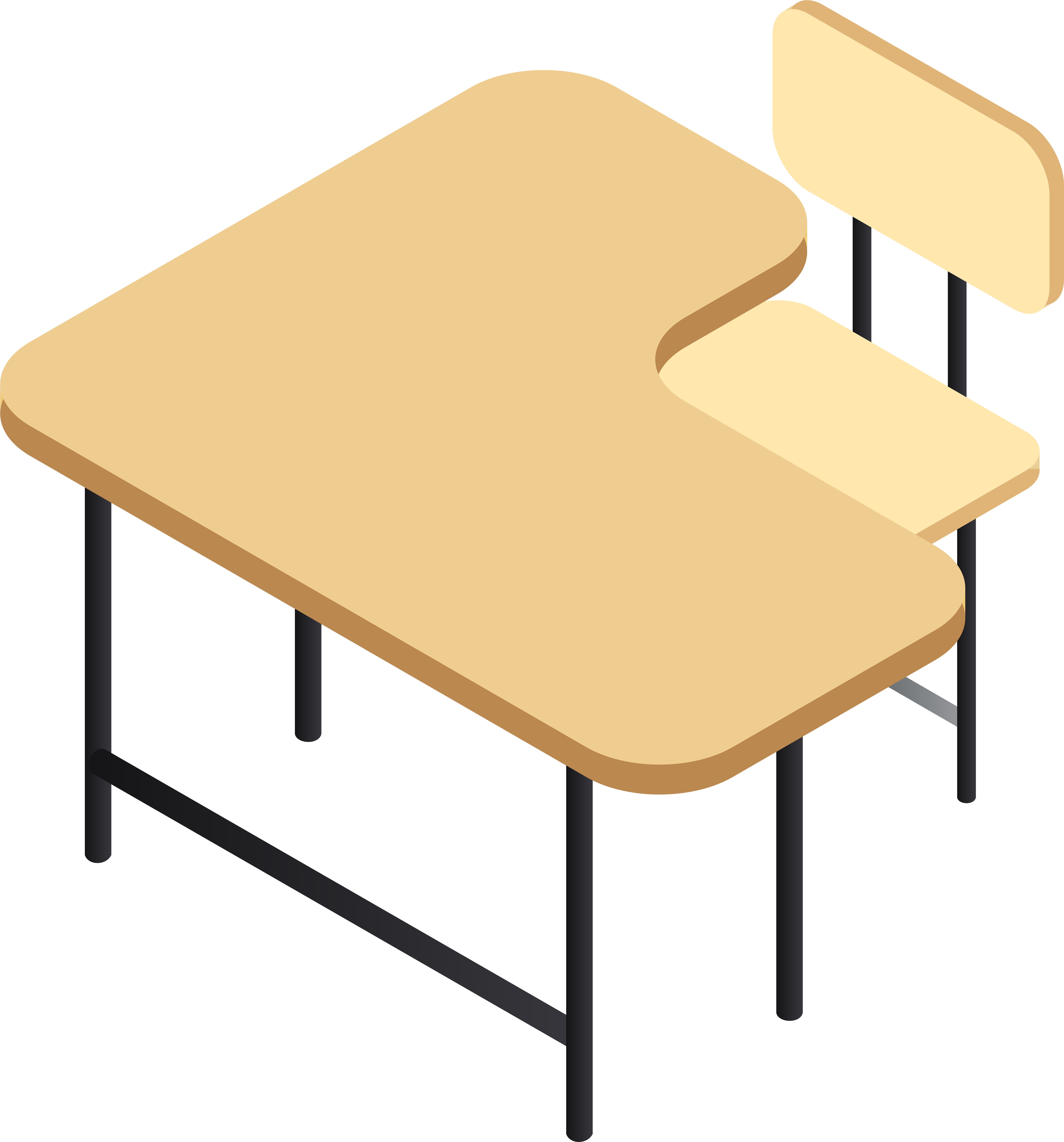 Download HD School Desk Png Transparent PNG Image - NicePNG.com, image size:7313x7848