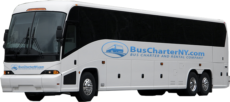 Bus Charte New York Ny - Rental Bus (800x378), Png Download