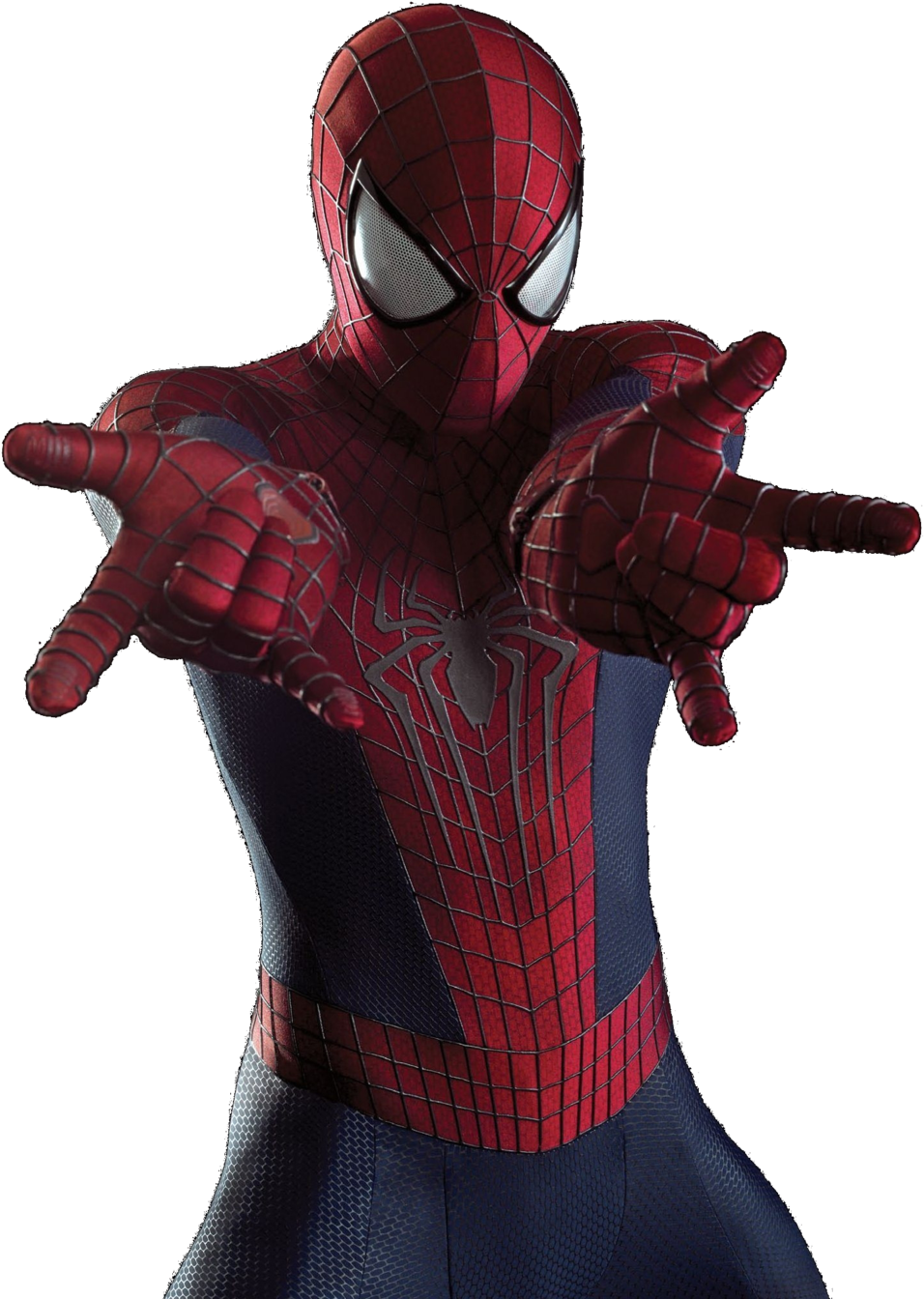 Amazing Spider Man Png - Spider Man Spraying Web (1024x1365), Png Download