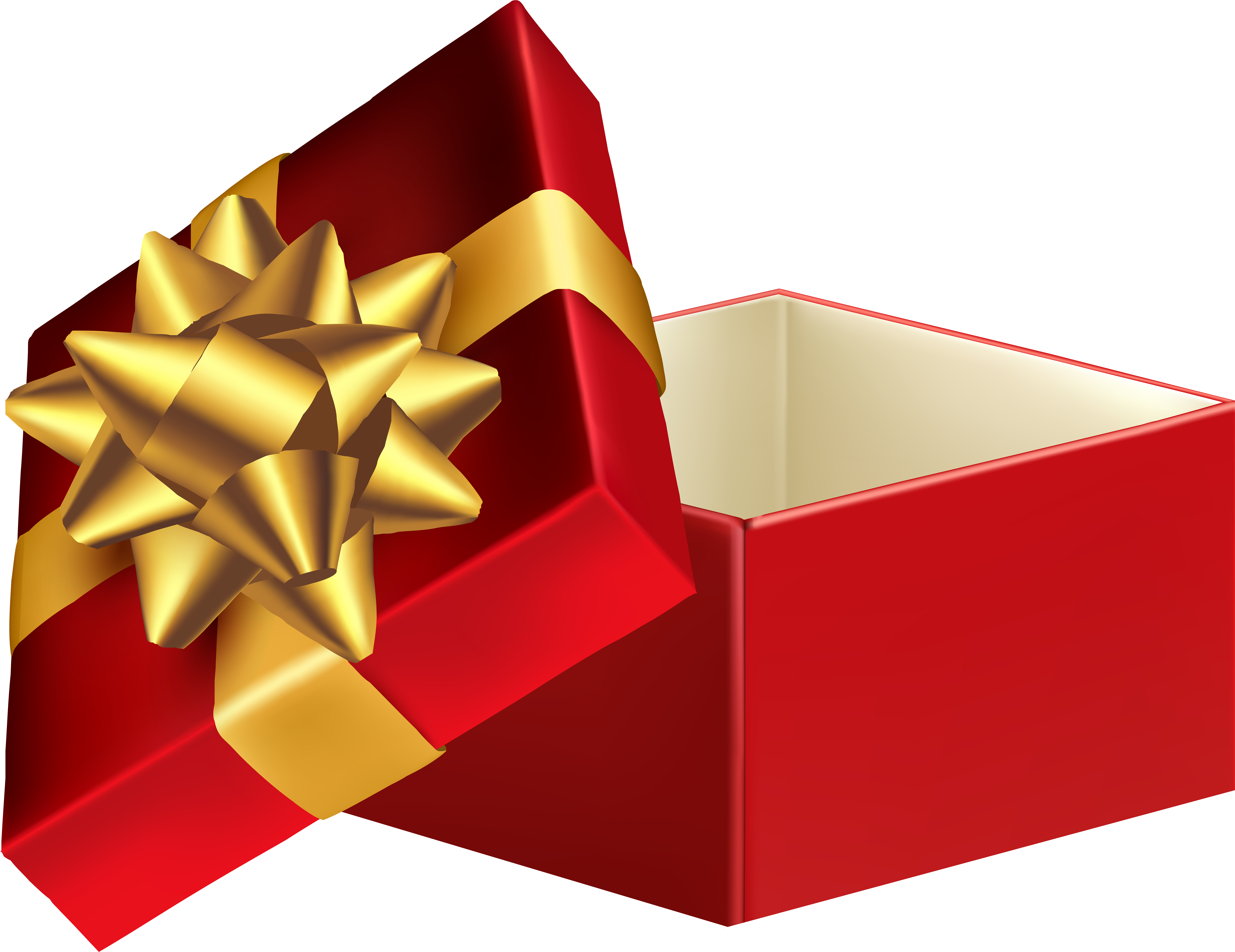 Gift Box Christmas Day Clip Art (8000x6127), Png Download