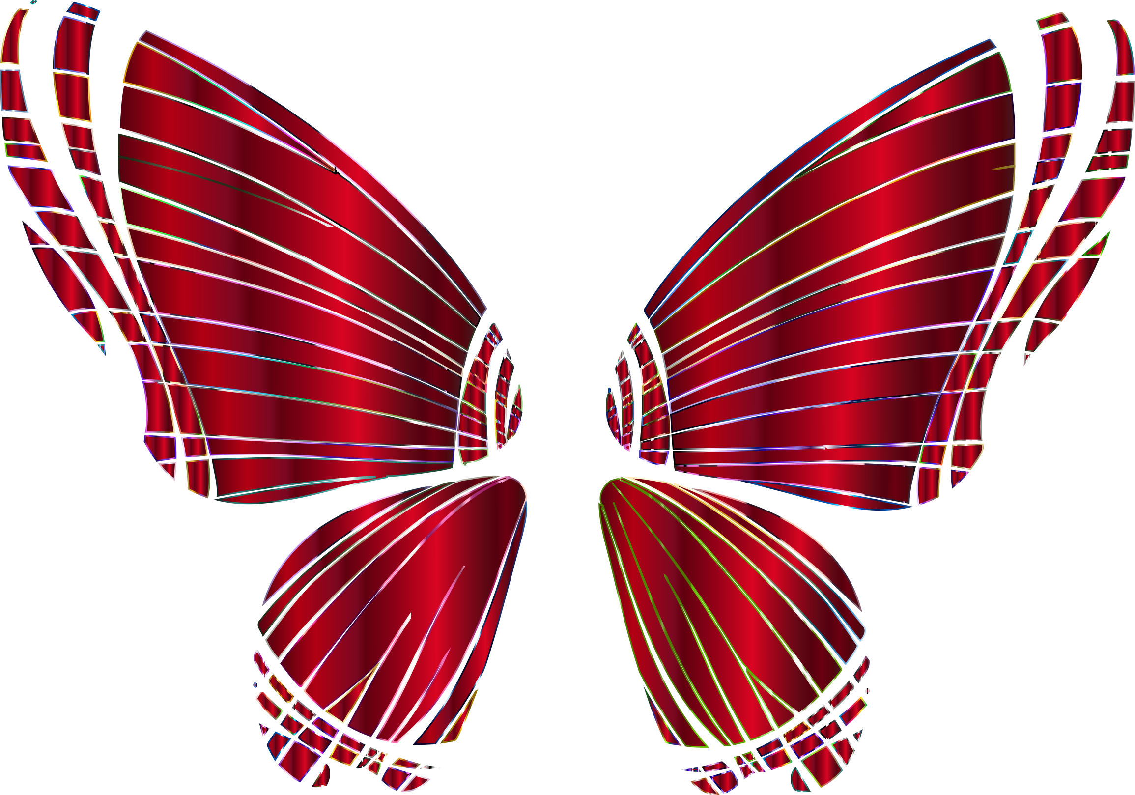 Butterfly Desktop Wallpaper Silhouette Drawing Clip (2310x1618), Png Download