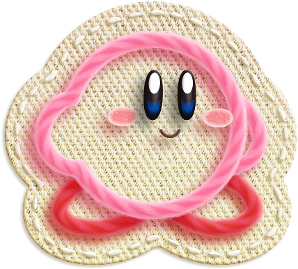 Kirby Yarn - Kirby Epic Yarn (450x400), Png Download