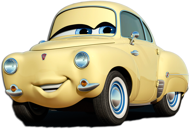 Фотки Cute Cars, Movie Cars, Car Wallpapers, Disney - Cars 2 Mama Topolino (800x600), Png Download