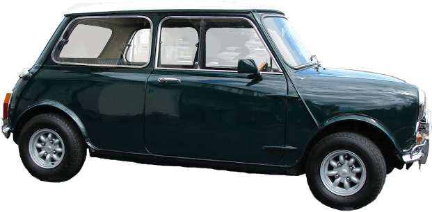 Old Mini Cooper Png (640x336), Png Download