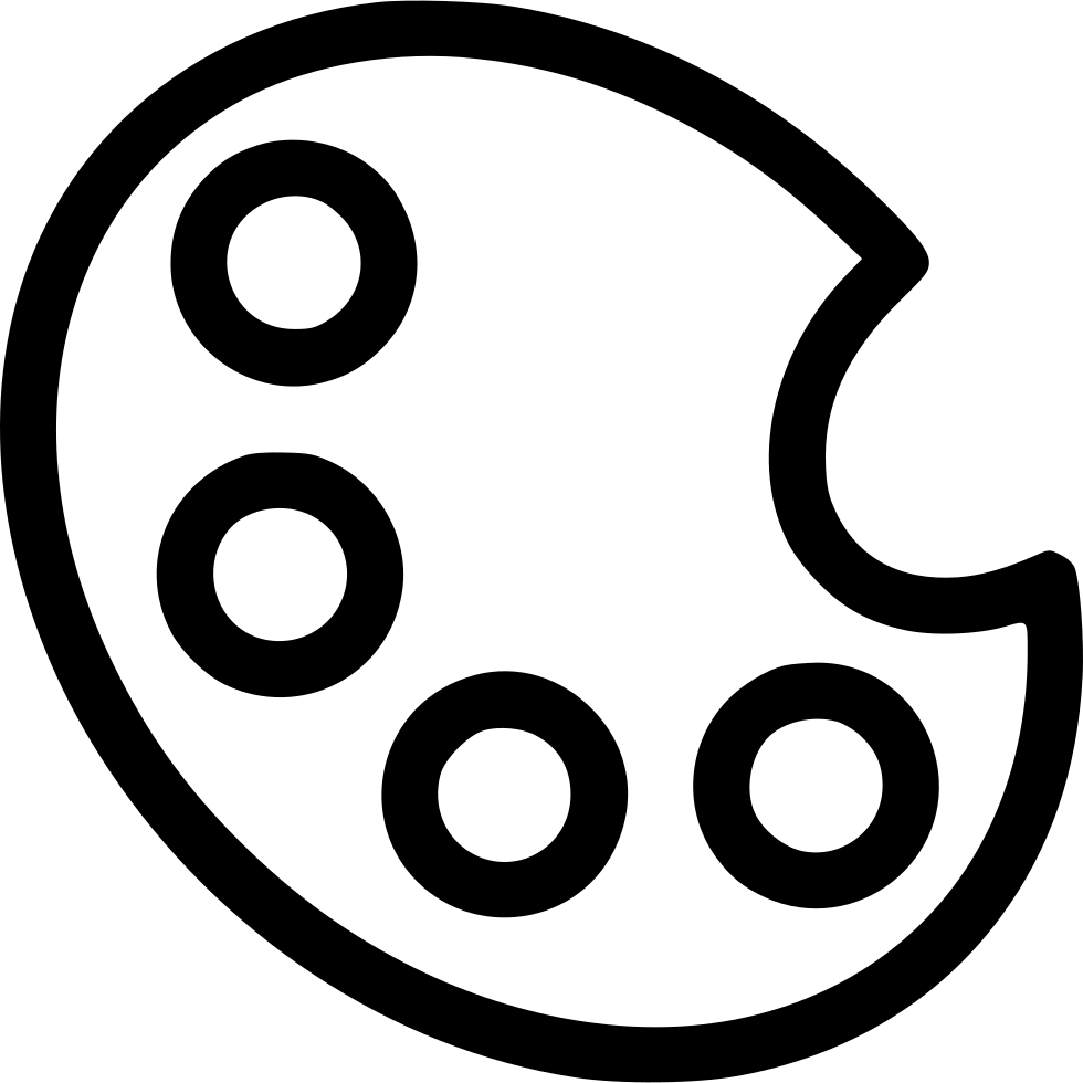 Artist Draw Palette - Us Steel (980x980), Png Download