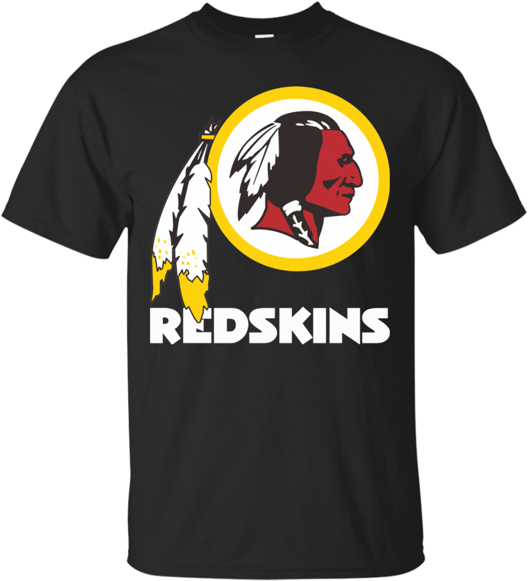 Washington Redskins Logo Football Men's T-shirt - Washington Redskins (1155x1155), Png Download