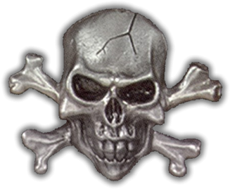 Download Skull And Crossbones Latest Version 2018 - Belt (350x350), Png Download