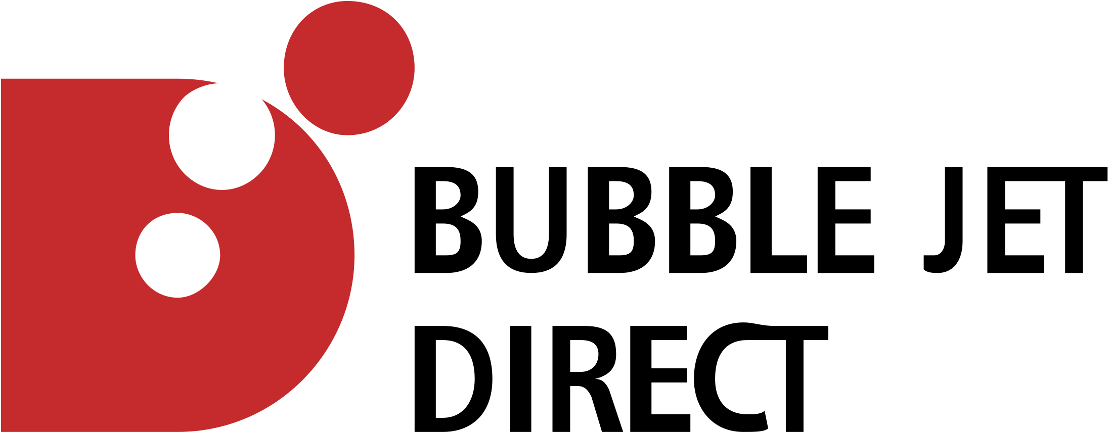 Bubble Jet Direct Logo Png Transparent - Graphic Design (2400x2400), Png Download