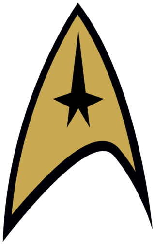 Star Trek Logo - Star Trek Insignia (457x599), Png Download