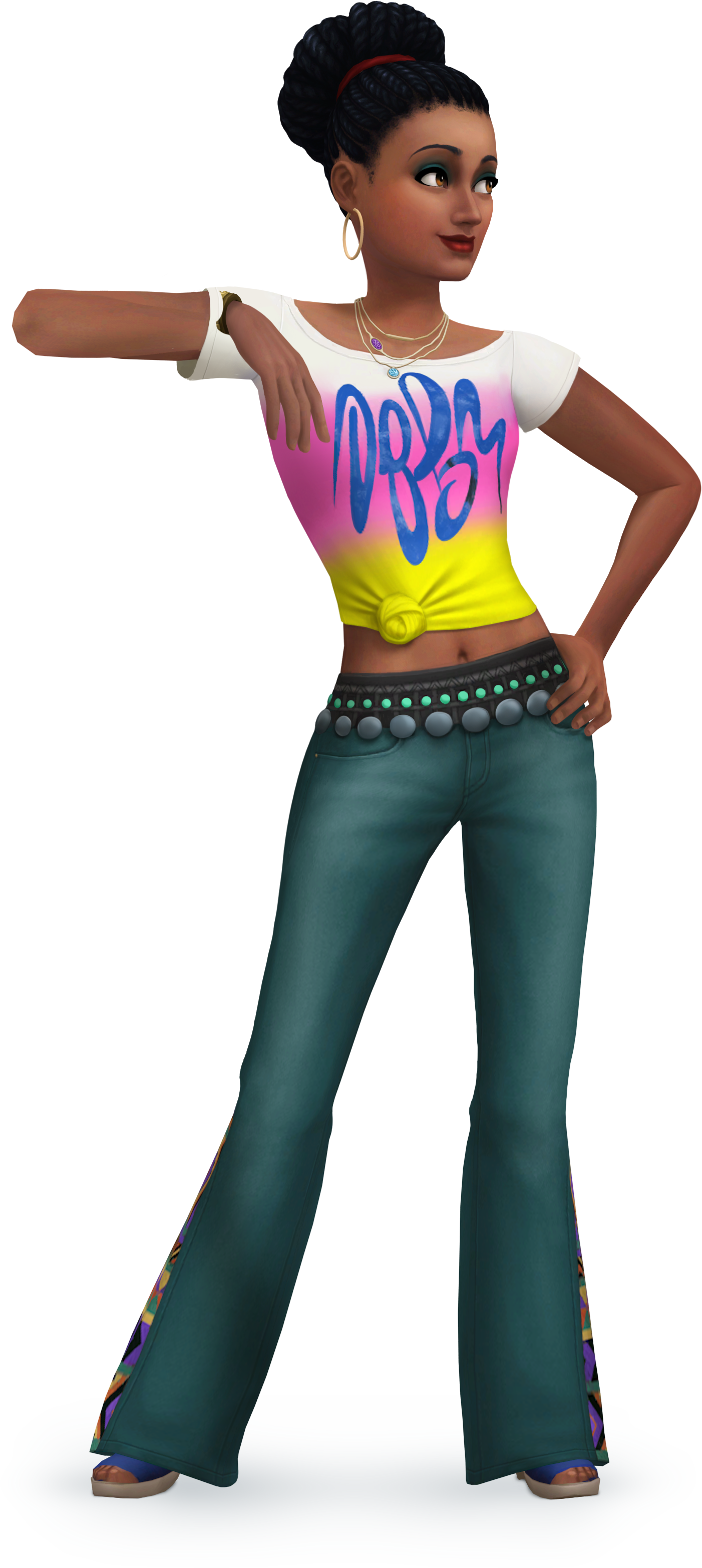 Tagsassets Renders The Sims Mobile - Sims Png (1402x3132), Png Download