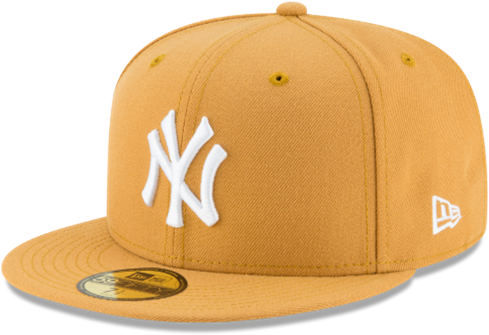 New Era Timberland Tan Color New York Yankees 59fifty - New Era New York Yankees Cap (921x568), Png Download