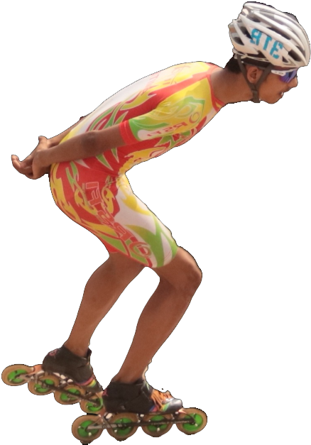 Roller Skating Benefits - Short Track Speed Skating (547x650), Png Download