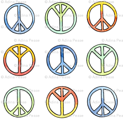 Peace To All - Ink (400x400), Png Download
