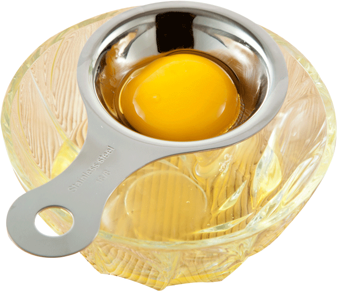 Onlycook 304 Stainless Steel Egg White Separator Creative - Yolk (800x800), Png Download