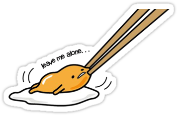 Gudetama - Gudetama Egg Pencil Case (375x360), Png Download