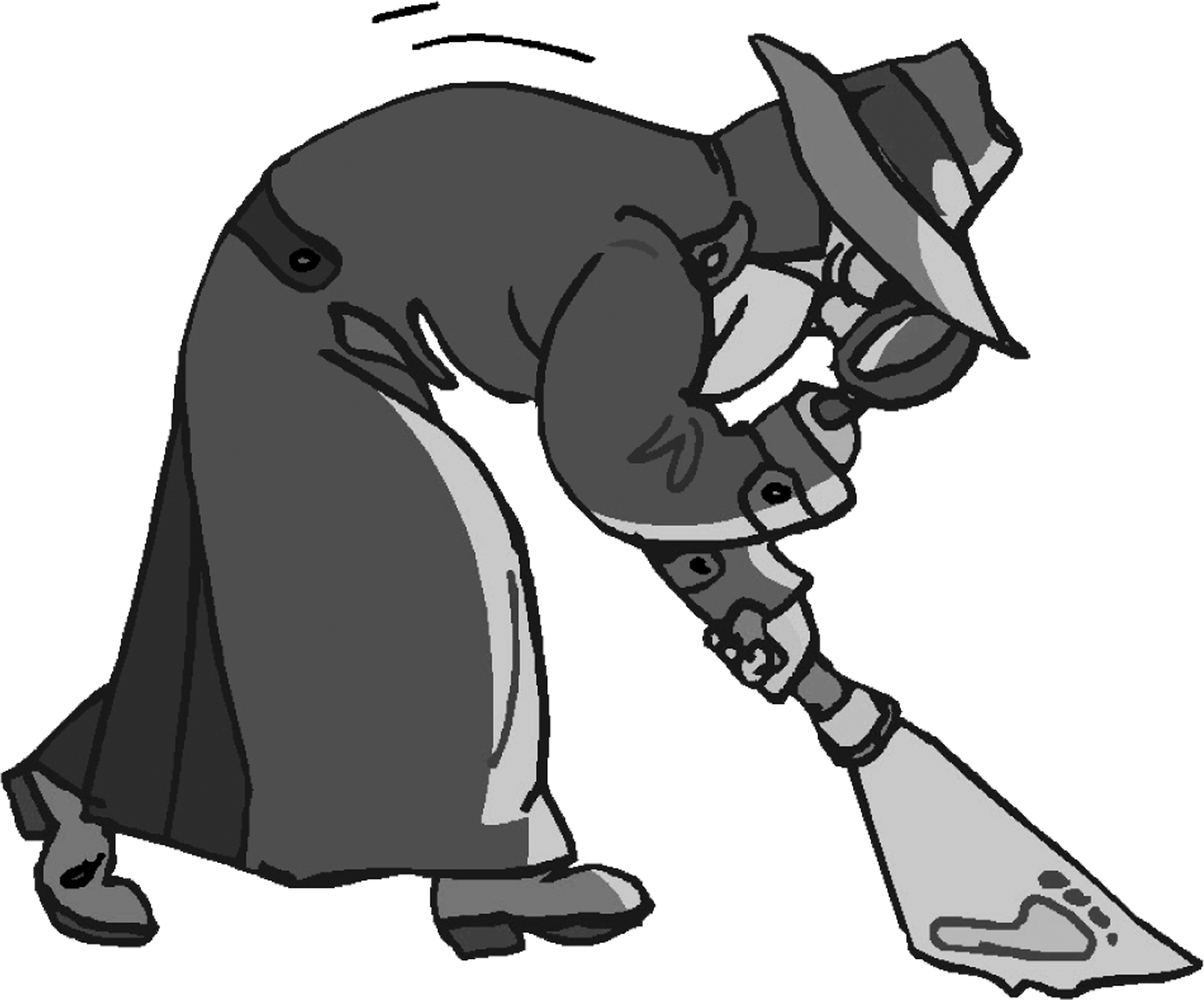 Png (1 - Police Detective Cartoon (3300x2550), Png Download