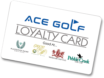 Ace Golf Annual Loyalty Card - Pebble Creek Golf Club (400x333), Png Download