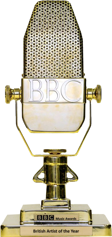 Bbc Music Awards Trophy Transparent - Bbc Music Awards Trophy (389x805), Png Download