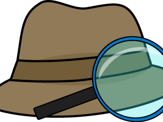 Detective Pictures - Magnifying Glass Detective Clipart (640x480), Png Download