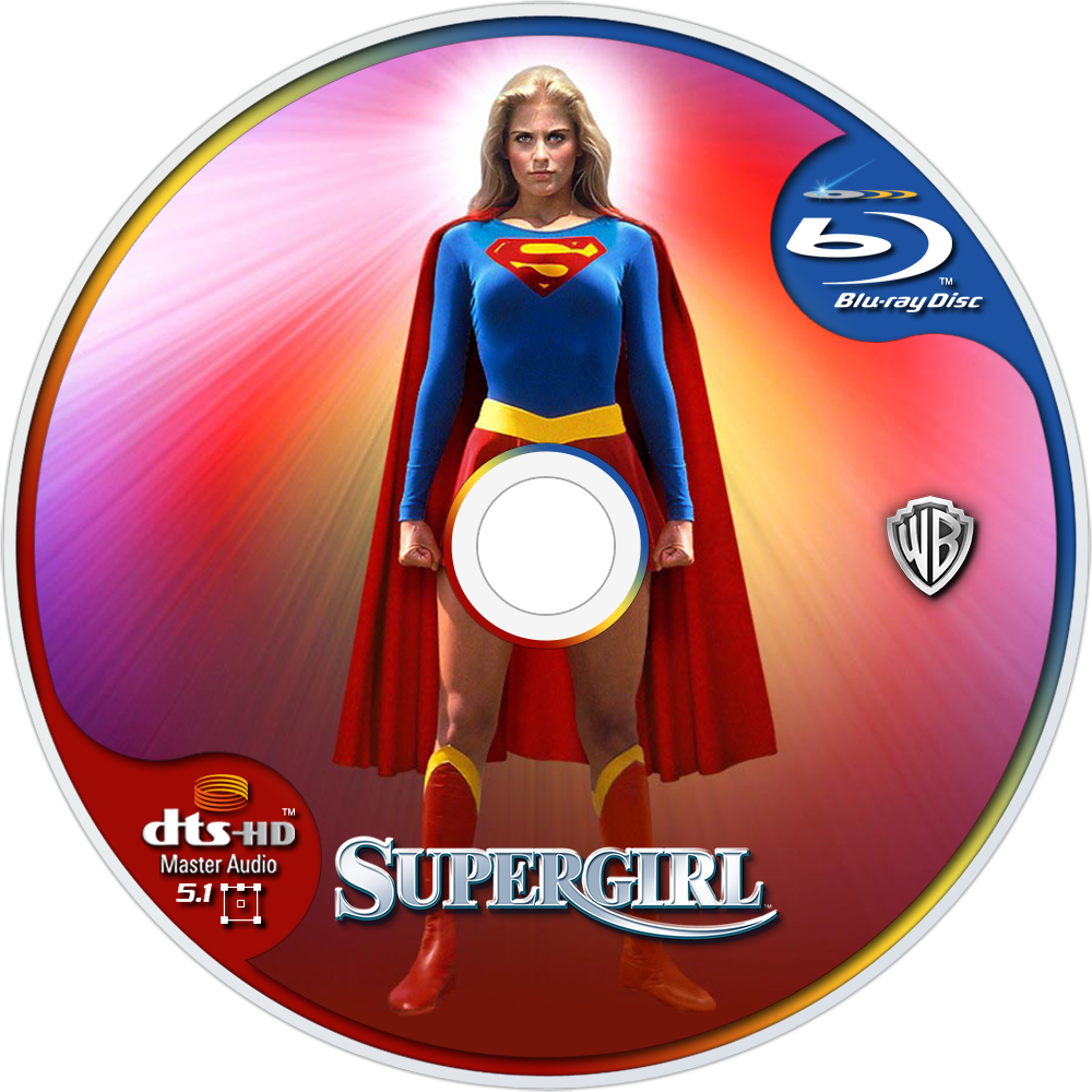 Supergirl Bluray Disc Image - Chucky 1 Dvd (1000x1000), Png Download