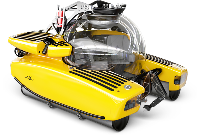 Triton 3300/3 Mkii - Deep Sea Submarine Png (700x478), Png Download