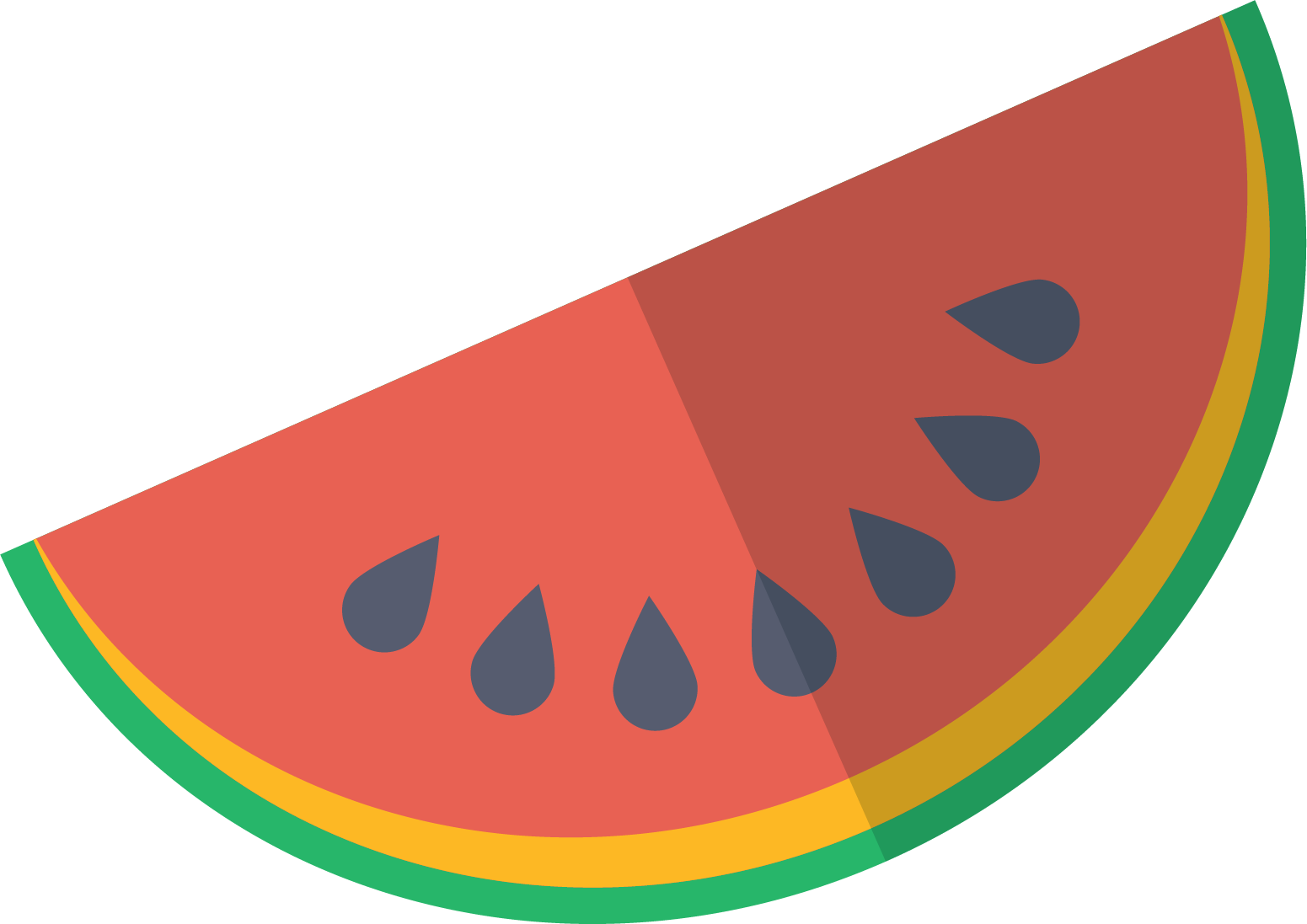 Watermelon (1551x1097), Png Download