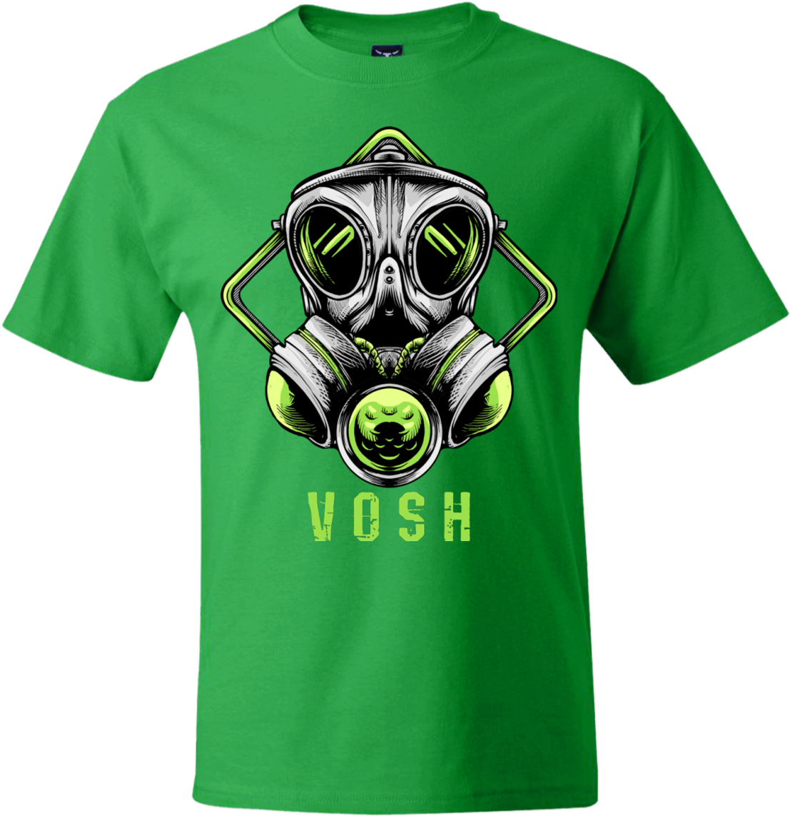 Vosh Gas Mask T-shirt - T-shirt (1155x1155), Png Download
