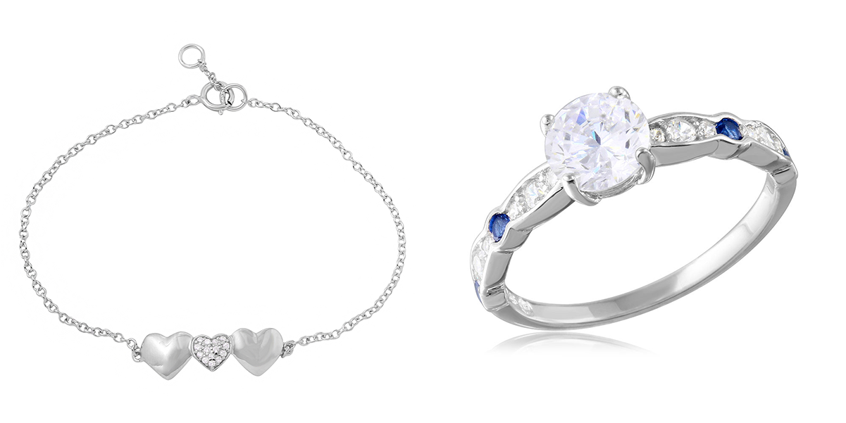 Sterling Silver Jewelry - Pre-engagement Ring (1900x1000), Png Download