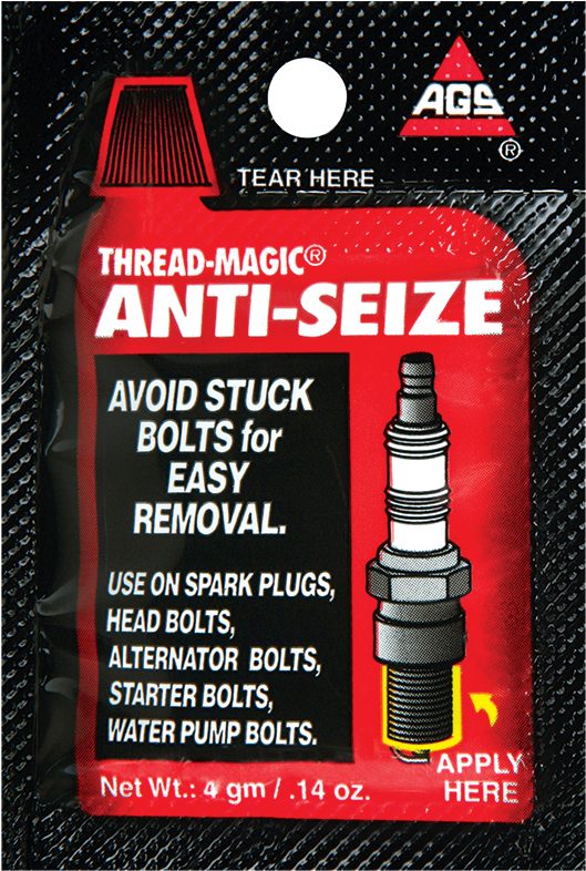 Thread Magic® Anti Seize Grease, Pouch, 4 G, - Spark Plug (820x820), Png Download