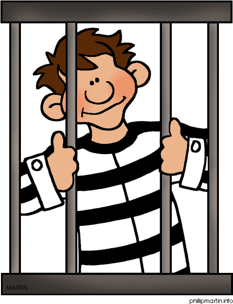 Prison Clipart Scary - Jail Clipart (503x648), Png Download