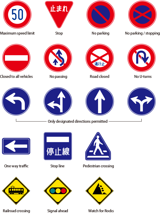Road Signs - 日本 沖繩 交通 標誌 (620x830), Png Download