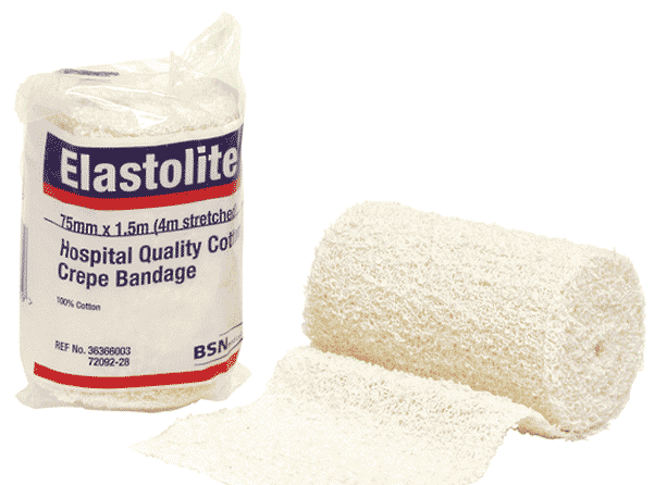 Smith And Nephew Elastolite Crepe Bandage 15cm X - Cement (600x600), Png Download