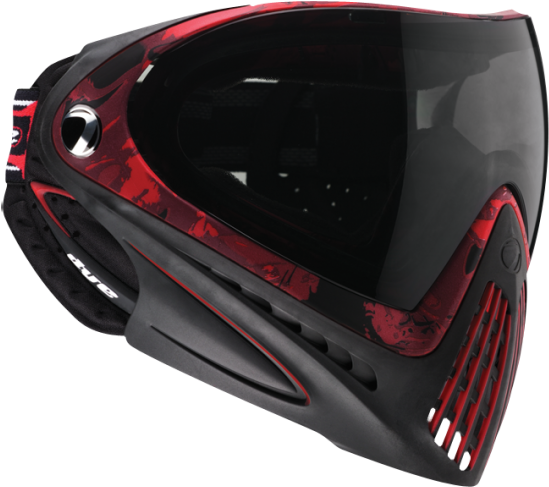 Dye I4 Paintball Goggle Mask Liquid Red - Dye I4 Liquid Red (960x550), Png Download