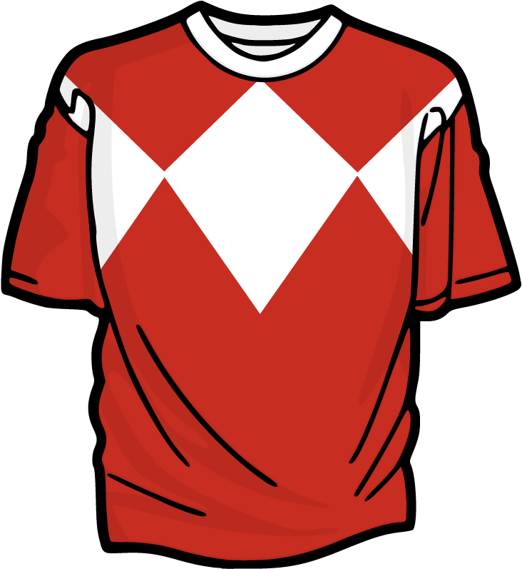 Red Ranger Shirts In Space Lost Galaxy Spd Eibram Space - Wear Blue Anti Bullying (793x856), Png Download