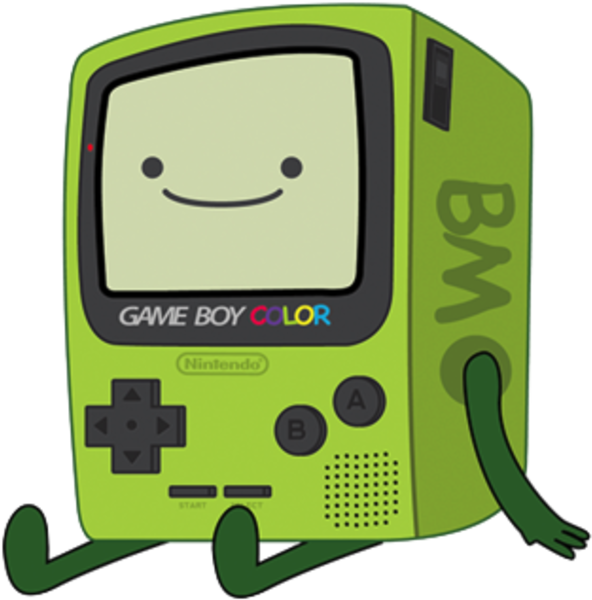 Nintendo Clipart Gameboy Advance - Adventure Time Game Boy Color (600x613), Png Download