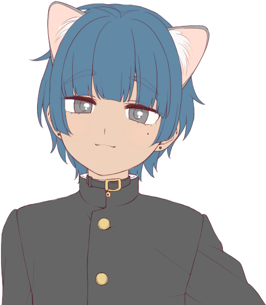 Transmascdid Anyone Order One Sleepy Catboy For The - Cartoon (600x600), Png Download