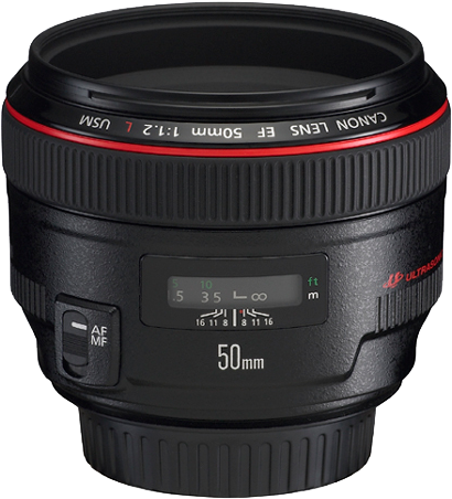 Canon Ef5012lu Ef 50mm F/1 - Canon 50 Mm 1.2 (640x480), Png Download