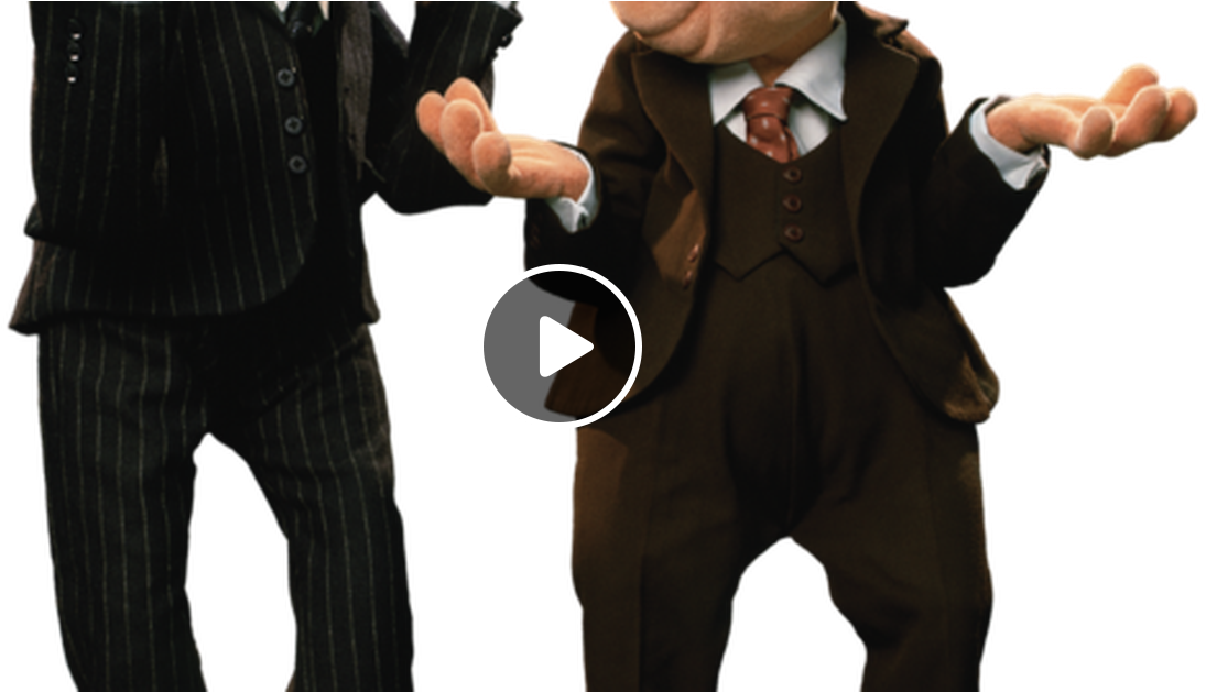 Bam Bam Sound - Waldorf And Statler (1200x628), Png Download