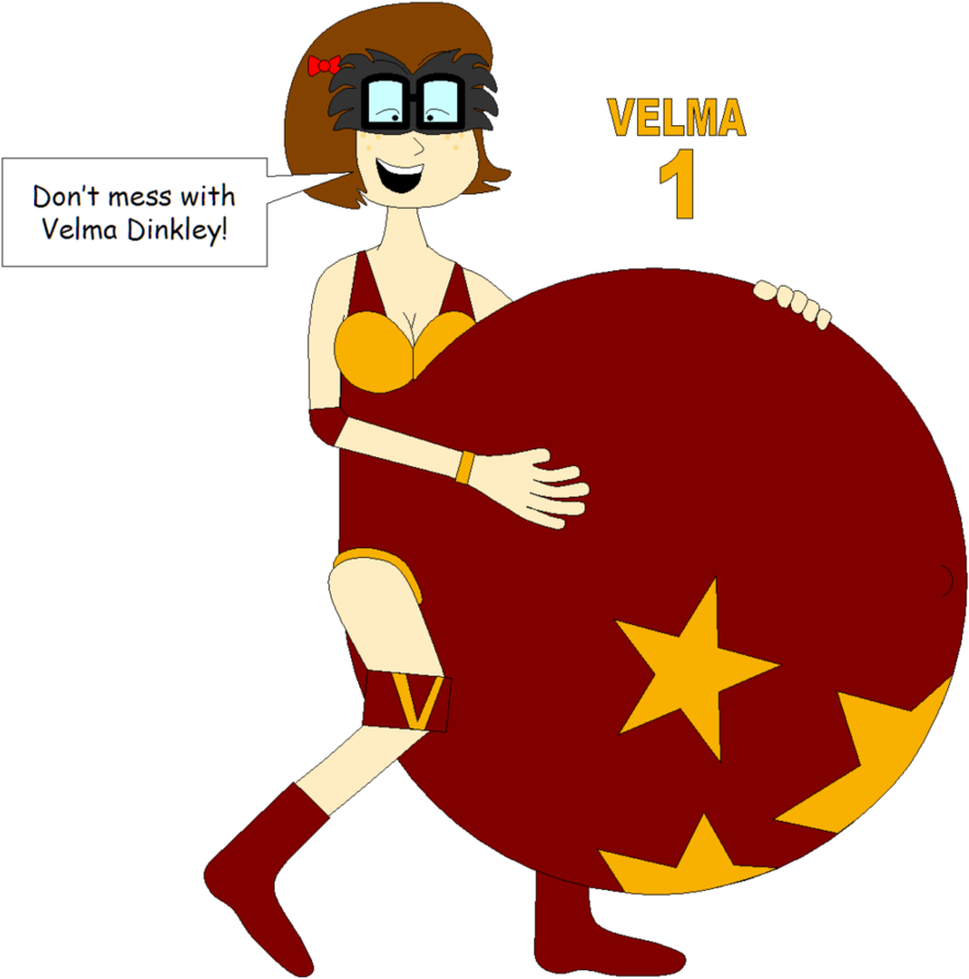 Wrestler Clipart Boys Wrestling - Velma Belly (894x893), Png Download