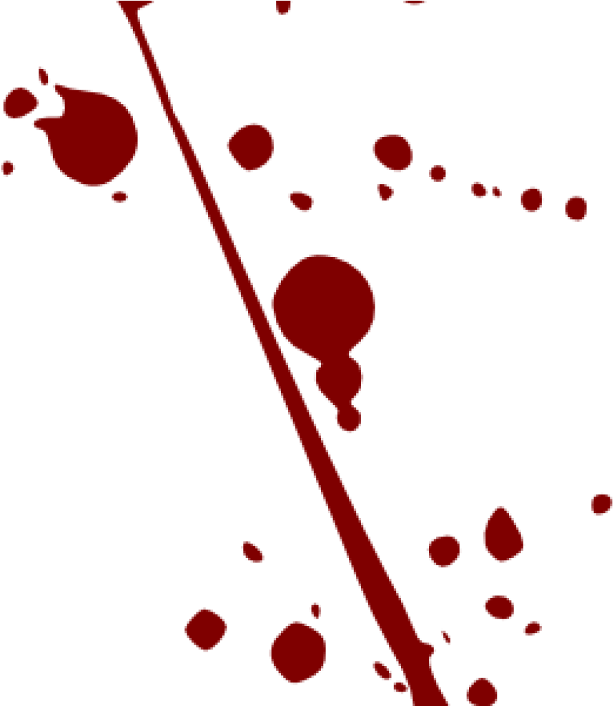 Splatter Clipart Blood Splatter Clipart Blood Splatter - Red Paint Splatter Png (1024x1024), Png Download