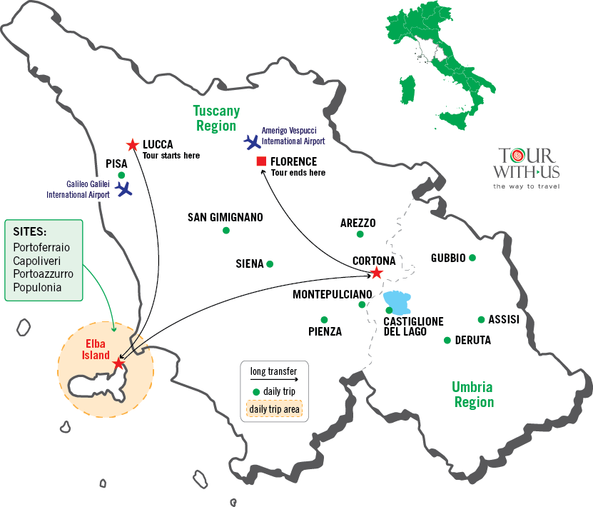 Northern Italy Tour Map - Karlovy Vary Prague Map (831x710), Png Download