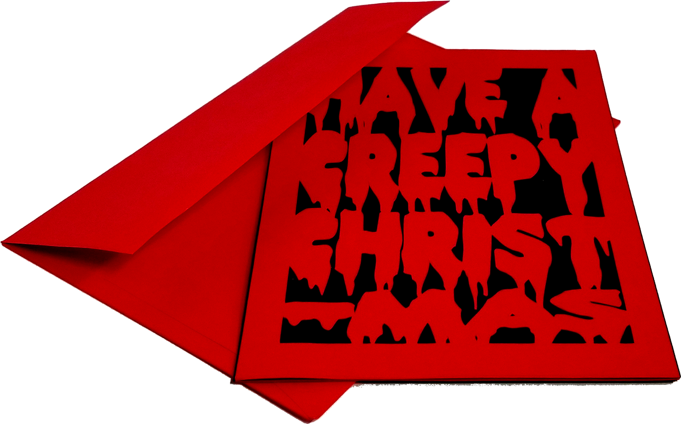 Holiday Card - Creepy Christmas - Been Trill (1500x1500), Png Download