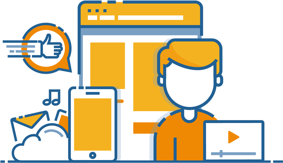 Personal Branding Icon - Social Media (1000x545), Png Download