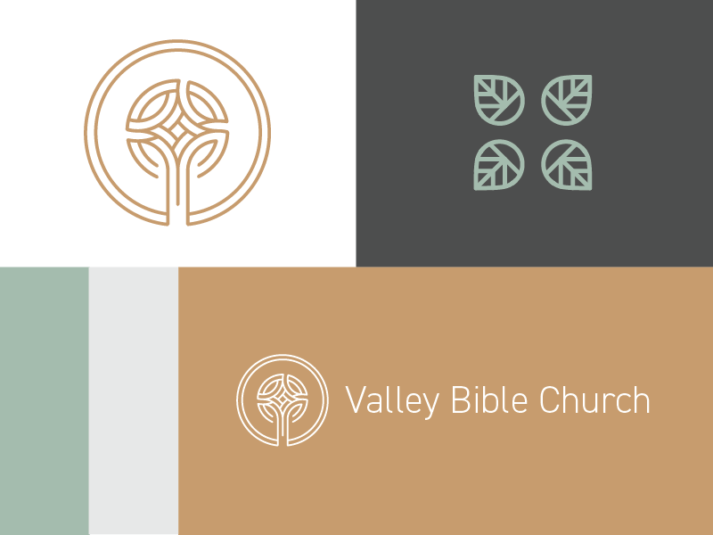 Valley Bible Church Branding Icon Logo Logoredesign - Graphic Design (800x600), Png Download