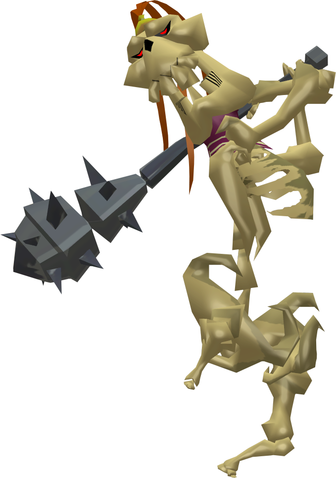 Stalfos2 - Figurine (679x966), Png Download