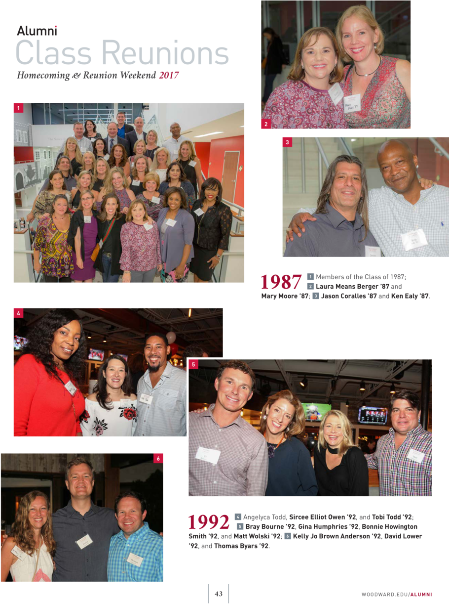 Class Reunions Homecoming Reunion Weekend 2017 1 2 - Collage (960x1245), Png Download