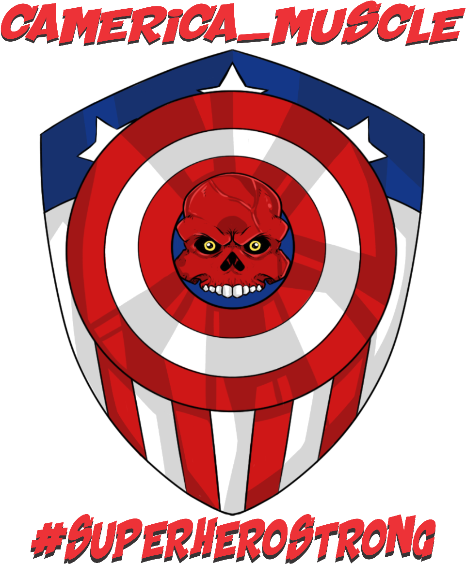 In This Episode Of “super Hero Strong,” Host Dave “camerica - Emblem (1080x1440), Png Download